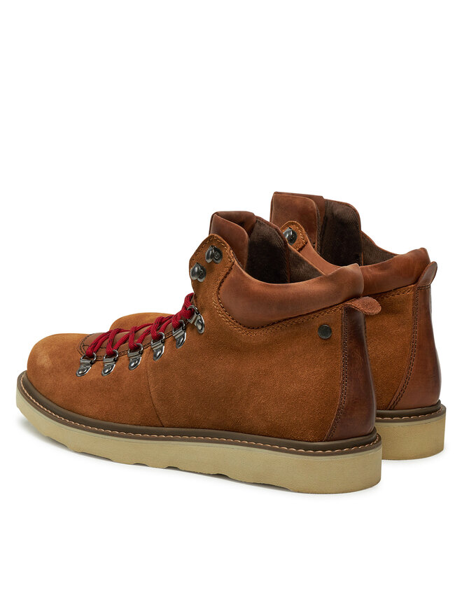 Jack&Jones Gležnjarji Jack&Jones 12262858 Rjava