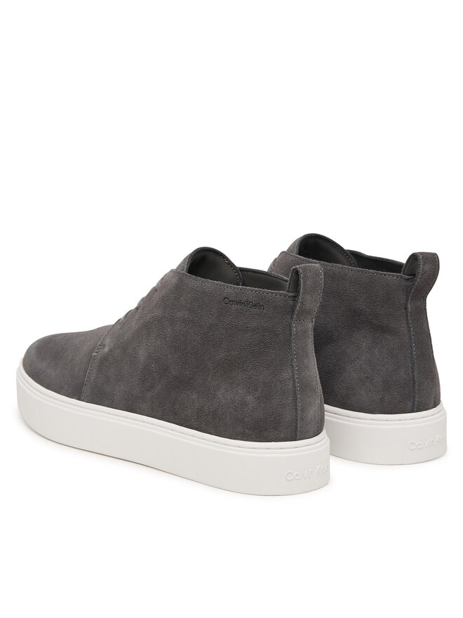 Calvin Klein Schnürschuhe Calvin Klein Hybrid Clean Mid Lace Up Su HM0HM02254 Grau