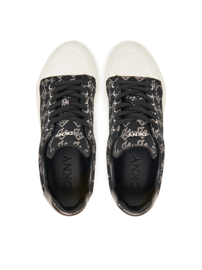 DKNY Tornacipő DKNY York Lace UP Sneak K2533982 Fekete