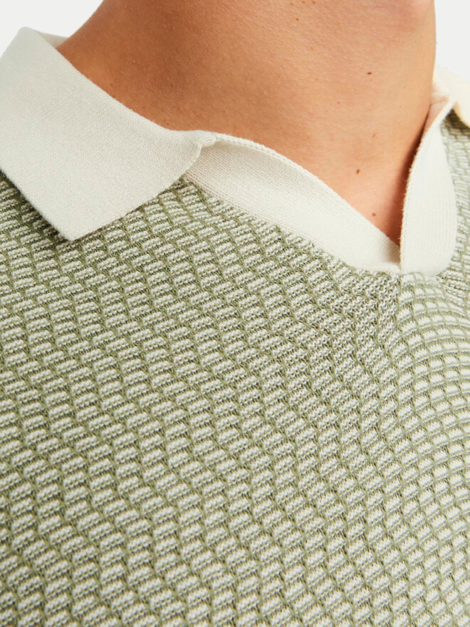 Jack&Jones Jack&Jones Polo marškinėliai Jormykonos 12255950 Žalia Regular Fit