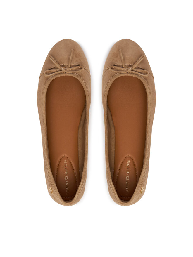 Tommy Hilfiger Ballerinas Tommy Hilfiger FW0FW09357 Beige
