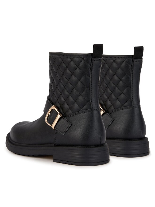 Geox Stiefeletten Geox Jr Eclair J369QI 000BC C9999 D Schwarz