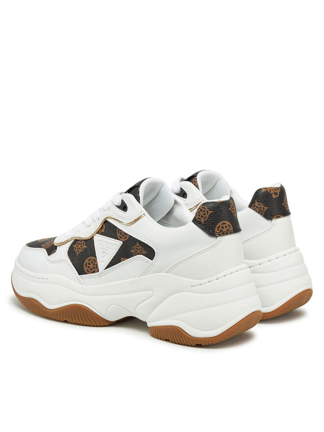Guess Sneakersy Guess FLPHAP FAL12 Biały