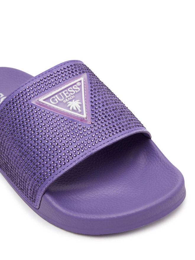 Guess Šľapky Guess E4GZ25 BB00F Fialová