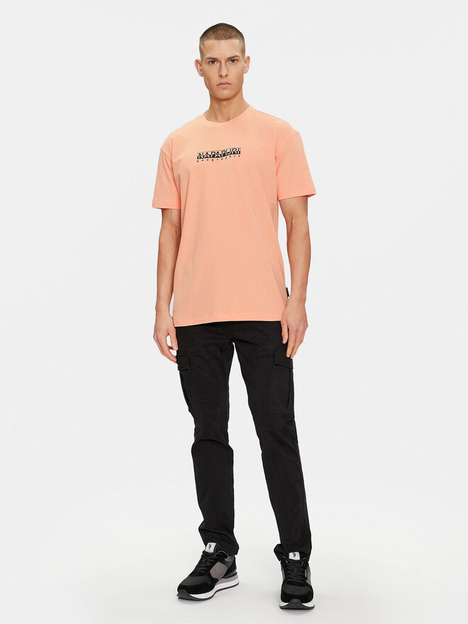 Napapijri Napapijri T-shirt NP0A4H8S Ružičasta Regular Fit