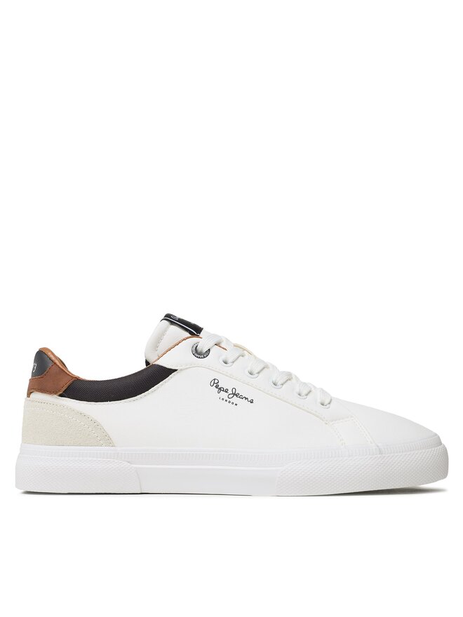 Pepe Jeans Sneakersy Pepe Jeans Kenton Court PMS30839 Biały