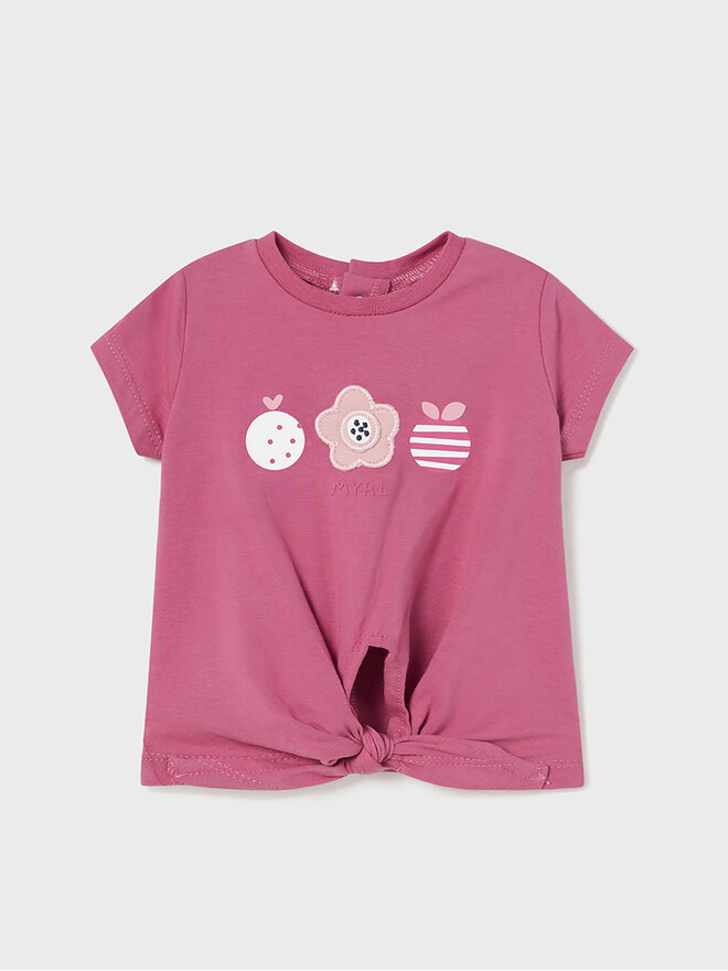 Mayoral Mayoral Σετ 2 T-Shirts 1097 Ροζ Regular Fit
