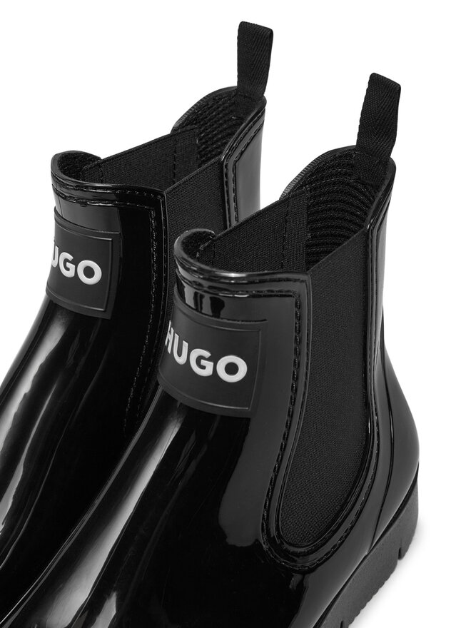 HUGO Gumicsizma Hugo Lunara 50529884 Fekete