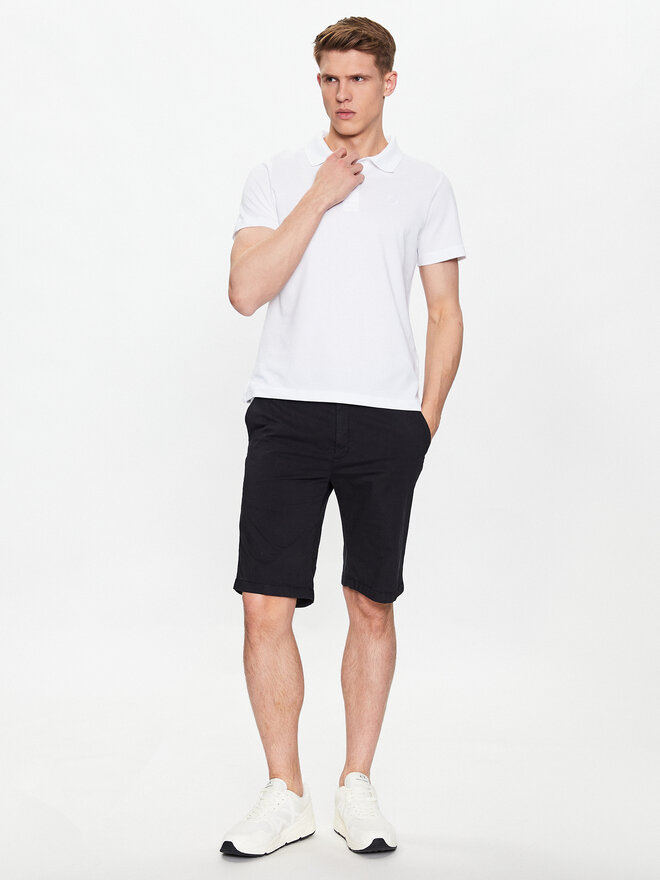 Trussardi Trussardi Poloshirt Emboidered 52T00712 Weiß Regular Fit
