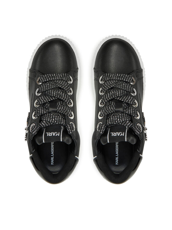 KARL LAGERFELD Sneakers KARL LAGERFELD Kreeper Lo KL42376A Negru