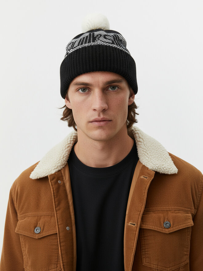 Quiksilver Шапкa Quiksilver CEO-QS-M3-002-AW25 Чорний