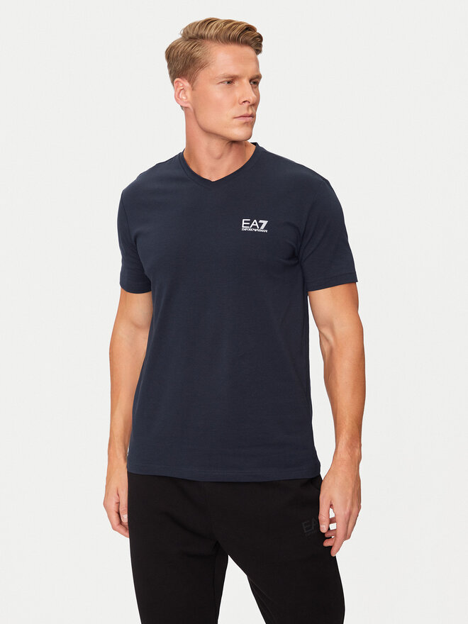 EA7 Emporio Armani EA7 Emporio Armani T-Shirt 8NPT27 PJVQZ 1562 Dunkelblau Regular Fit