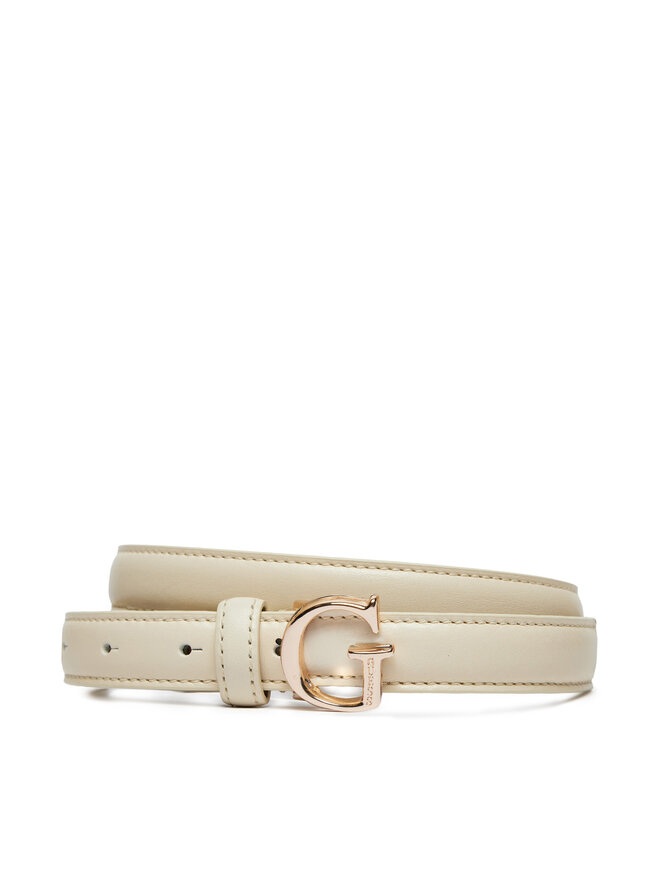 Guess Cinturón para mujer Guess Not Coordinated Belts BW9119 P4220 Écru