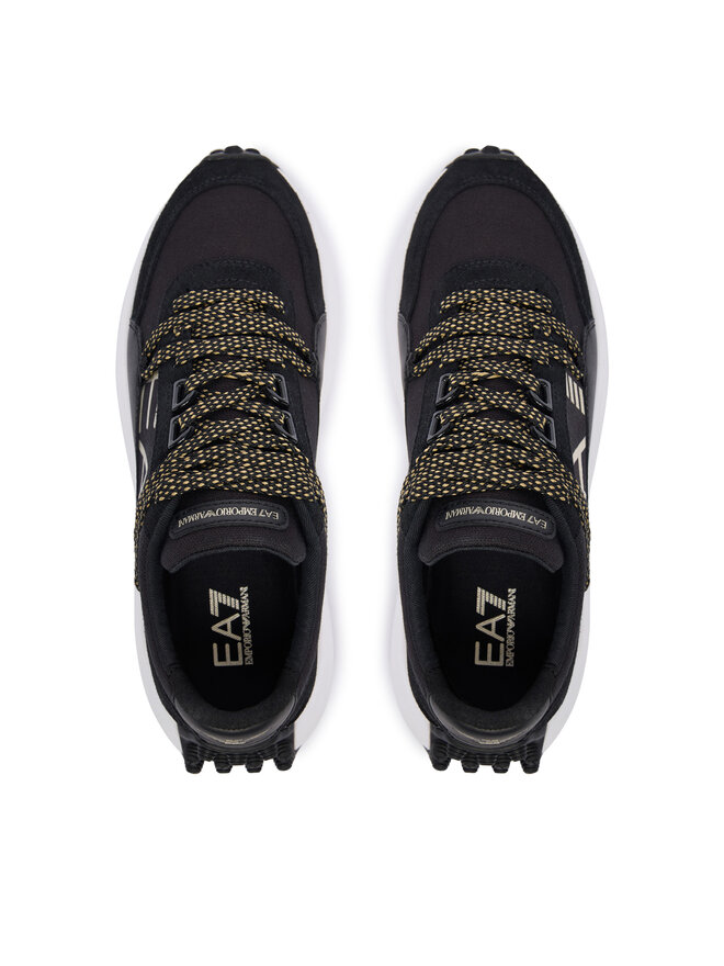 EA7 Emporio Armani Снікерcи EA7 Emporio Armani 7X000355 AF18869 MC021 Чорний