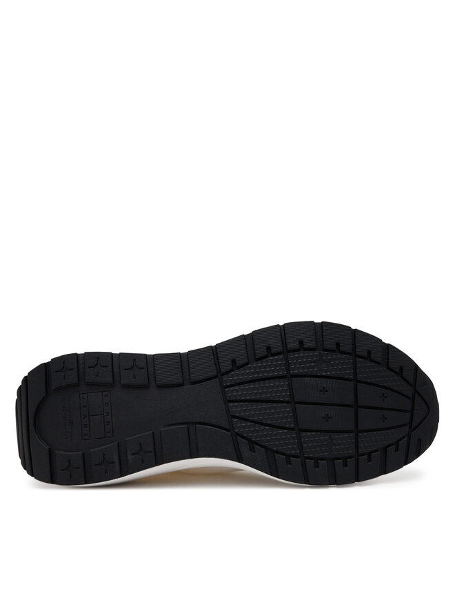 Tommy Jeans Sneakersy Tommy Jeans Runner Kntitted EM0EM01555 Biały