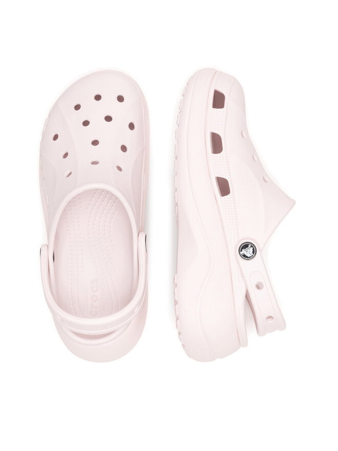Crocs Şlapi Crocs BAYA PLATFORM CLOG 208186-6PI Roz
