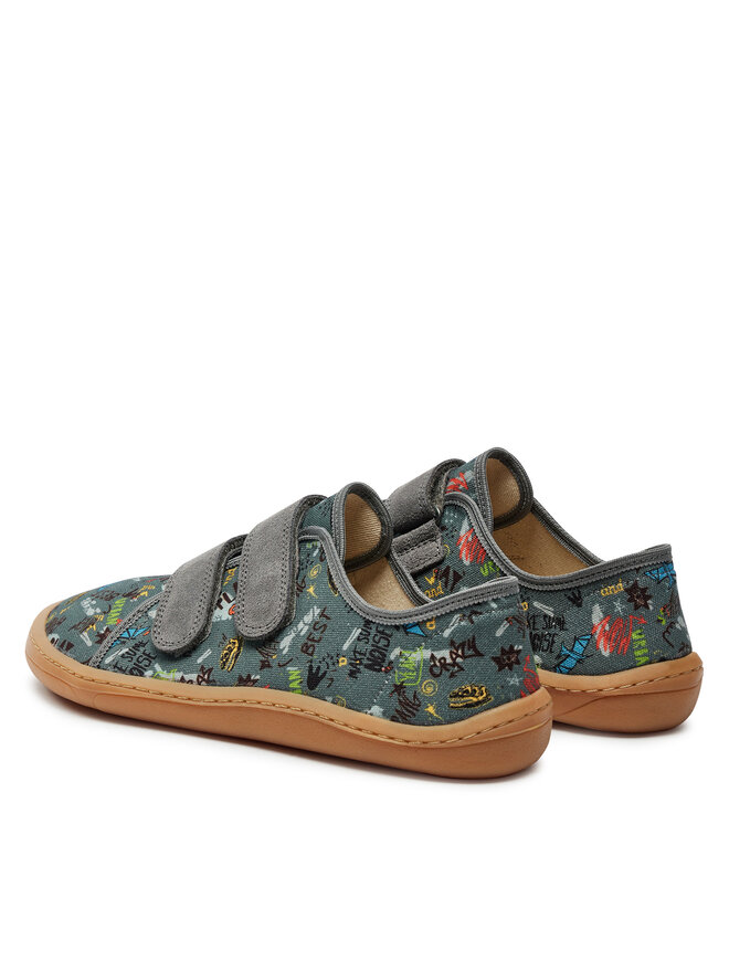 Froddo Пантофи Froddo Barefoot Canvas G1700390-1 D Сив