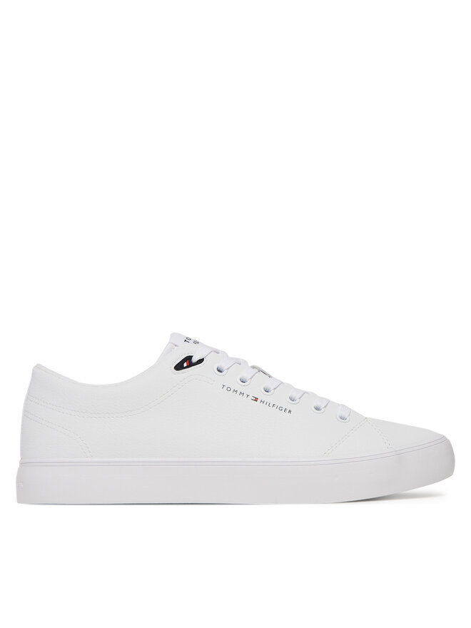 Tommy Hilfiger Sneakers Tommy Hilfiger Th Hi Vulc Core Low Lth Ii Ess FM0FM05511 Weiß