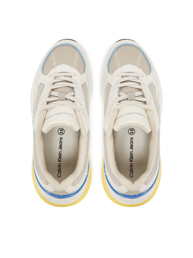 Calvin Klein Jeans Superge Calvin Klein Jeans V3X9-83006-1697A702 Écru