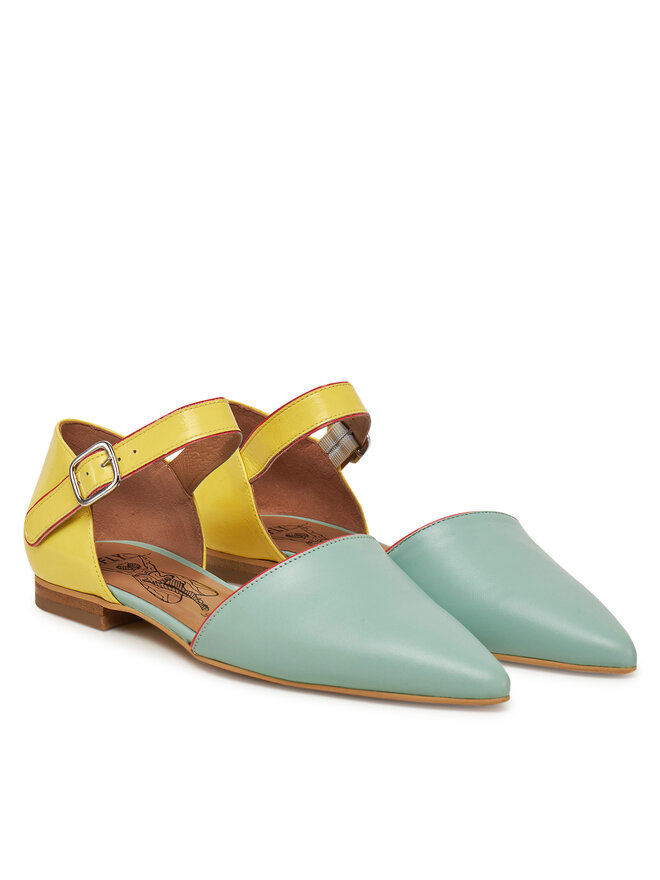 Fly London Halbschuhe Fly London Sarjfly P145266001 Blau