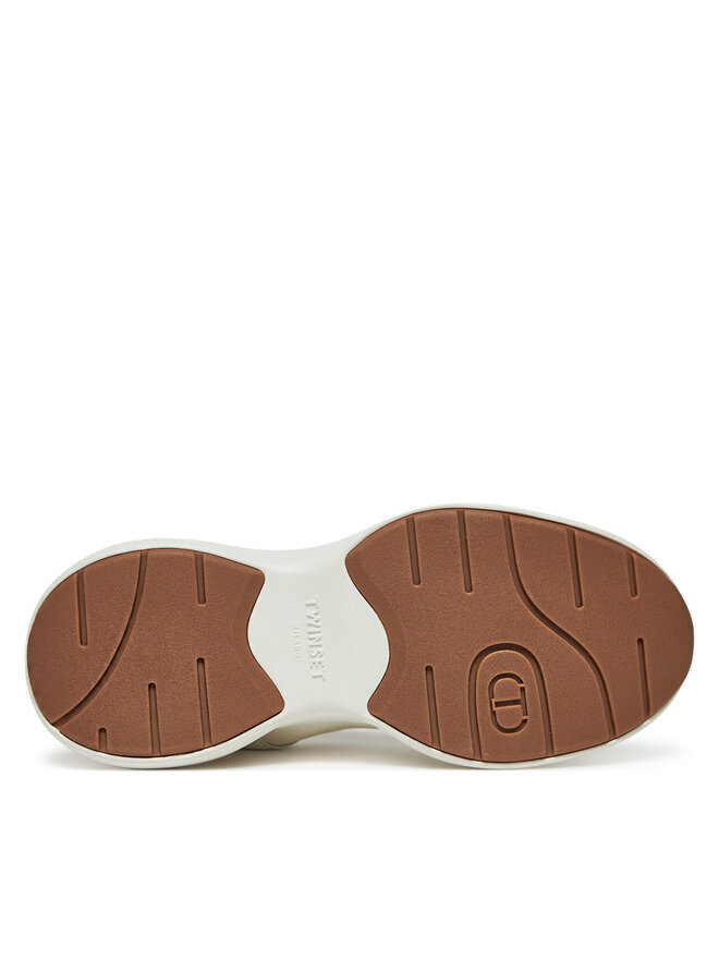 TWINSET Сникърси TWINSET 251TCP054 Бял