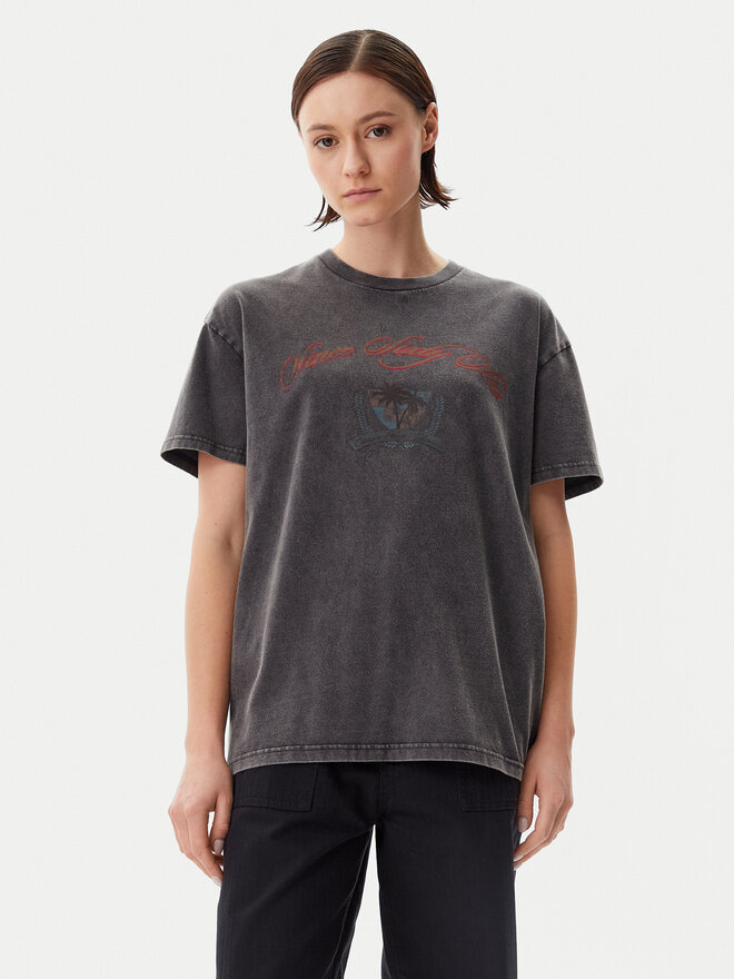Vans Vans T-Shirt Palm Impresa VN000MCM Μαύρο Regular Fit