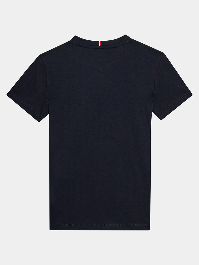 Tommy Hilfiger Tommy Hilfiger Marškinėliai Hilfiger Script Tee S/S KB0KB08679 Mėlyna Regular Fit