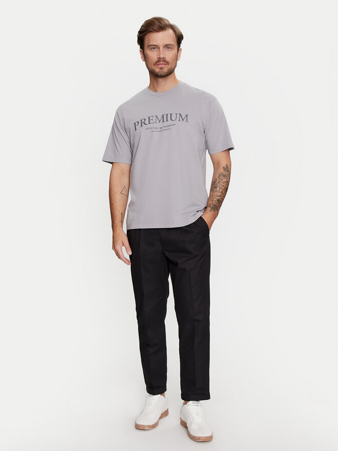 Jack&Jones Jack&Jones Camiseta Jprbluwinston 12255611 Gris Regular Fit