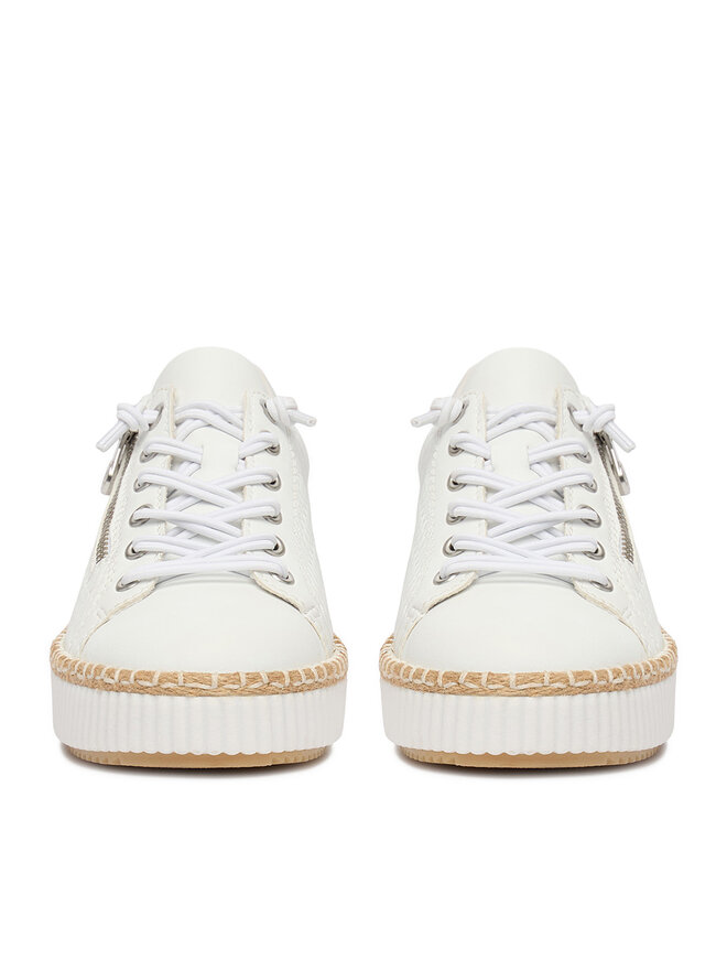 Rieker Sneakers aus Stoff Rieker M2940-80 Weiß