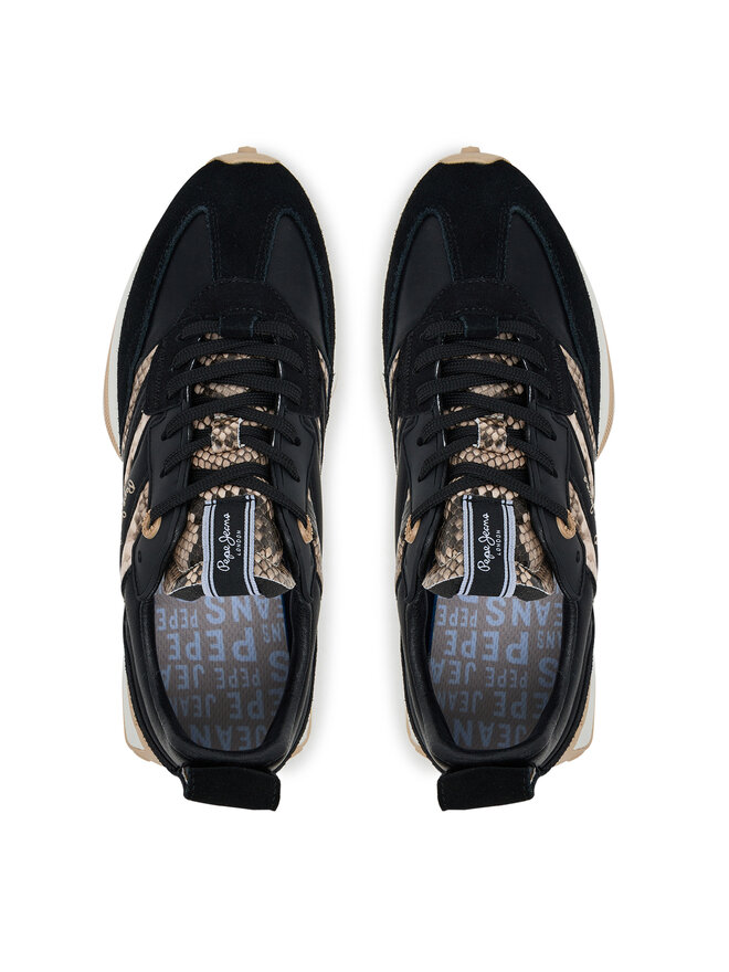 Снікерcи Pepe Jeans Lucky Fenix PLS600019 Чорний | evzuttya.com.ua