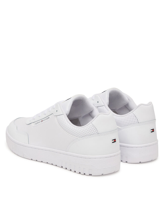 Tommy Hilfiger Sneakers Tommy Hilfiger Th Basket Core Leather FM0FM05927 Weiß