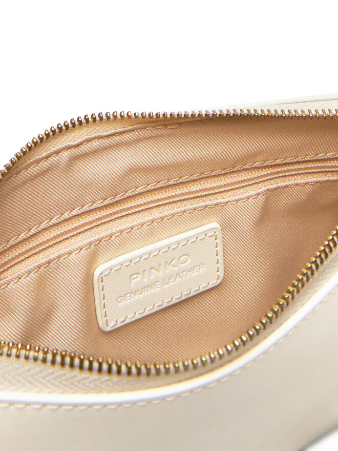 PINKO Τσάντα PINKO Flat Horizontal Mini PE 25 PCPL 104277 A0F1 Λευκό
