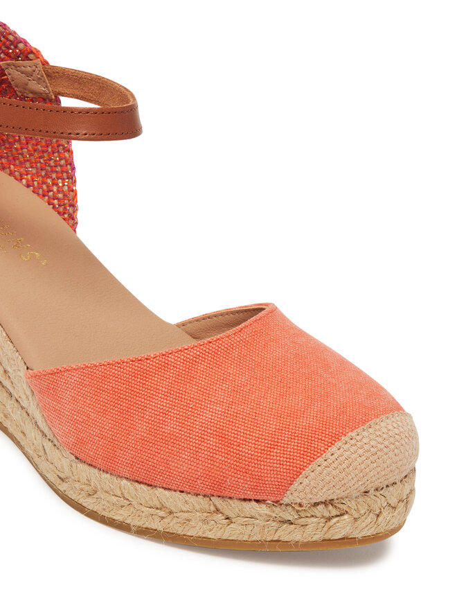 Genuins Espadrilles Genuins Carina Canvas G106387 Narancssárga
