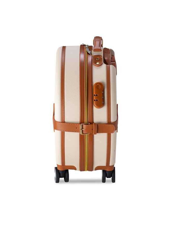 Semi Line Srednji kovček Semi Line T5670-3 Bela