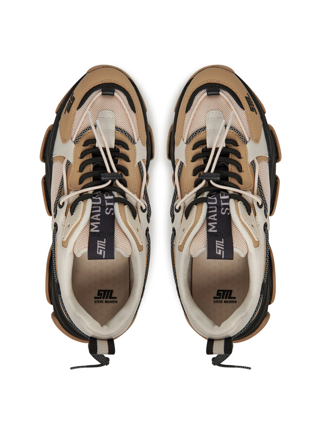 Снікерcи Steve Madden Vault 2 SM11003461 Бежевий | evzuttya.com.ua