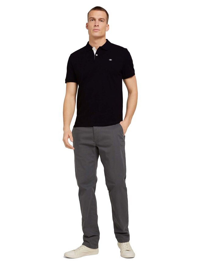Tom Tailor Tom Tailor Pólóing 1027713 Fekete Regular Fit