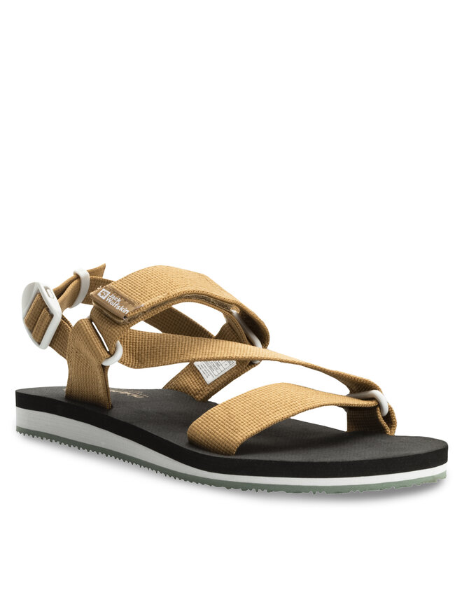 Jack Wolfskin Sandały Jack Wolfskin Urban Entdeckung Belt Sandal 4056801 Brązowy