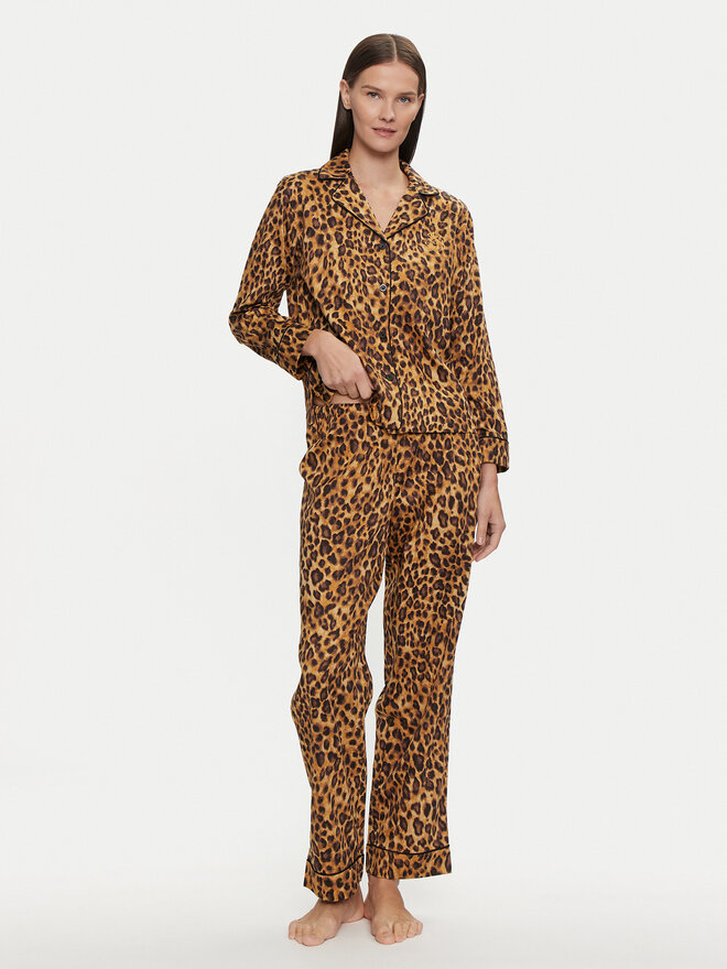 LAUREN RALPH LAUREN LAUREN RALPH LAUREN Pijama ILN92377F Beis Relaxed Fit