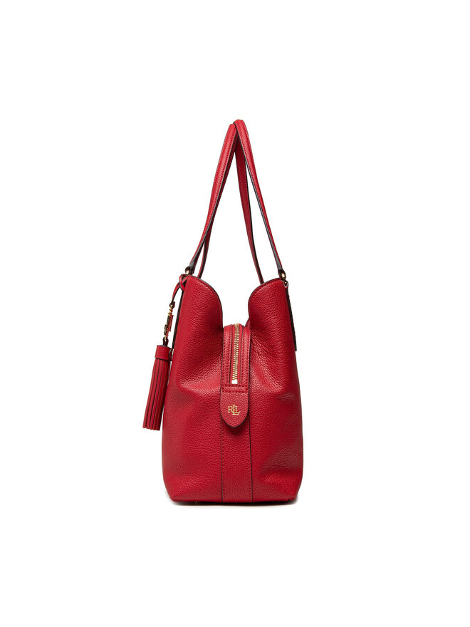LAUREN RALPH LAUREN Handtasche Lauren Ralph Lauren Quinn 34 Shoulder Bag 431818738009 Rot