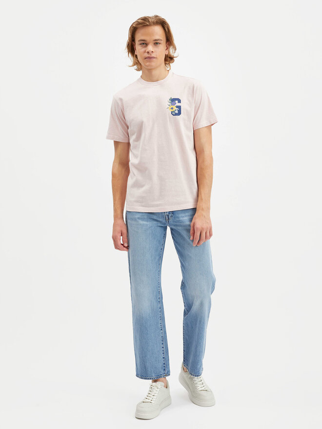 Gap Gap Camiseta 586480-03 Rosa Regular Fit