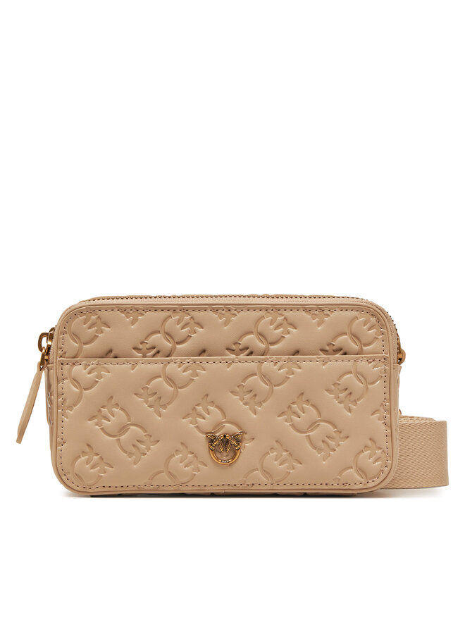 PINKO Torebka PINKO Camera Bag Mini PE 25 PLTT 104292 A1YB Beżowy