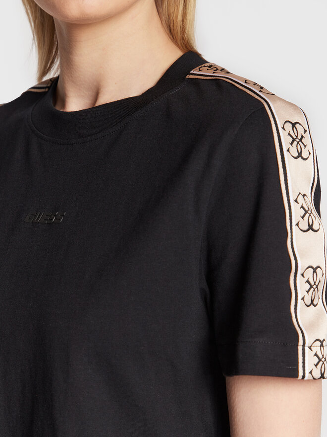 Guess Guess Majica V3RI08 I3Z14 Črna Relaxed Fit