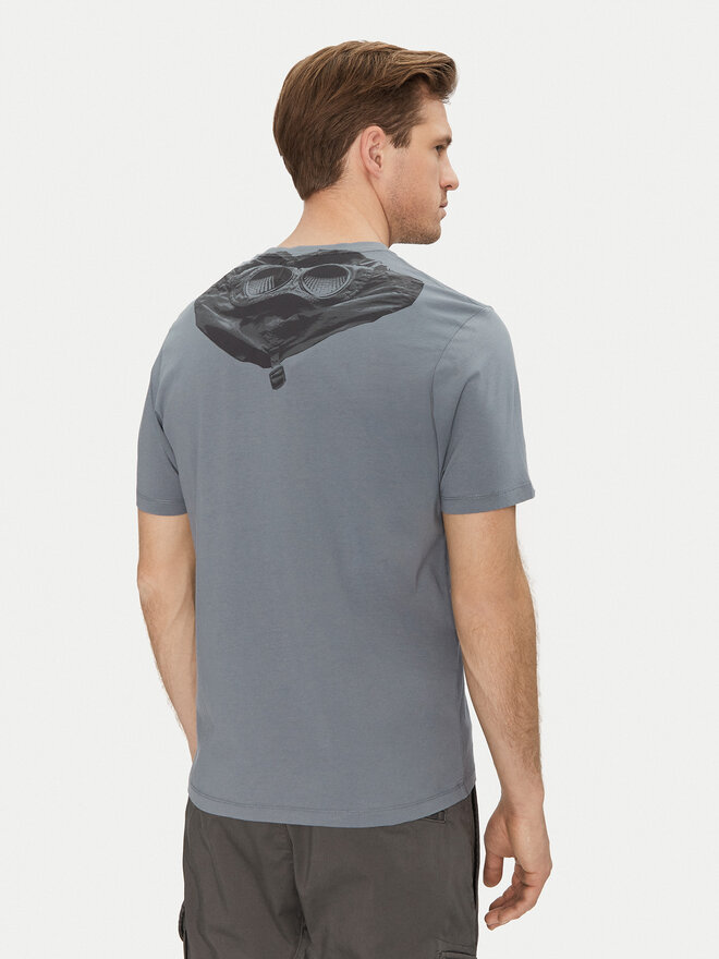 C.P. Company C.P. Company Футболка 18CMTS030A005100W Сірий Regular Fit