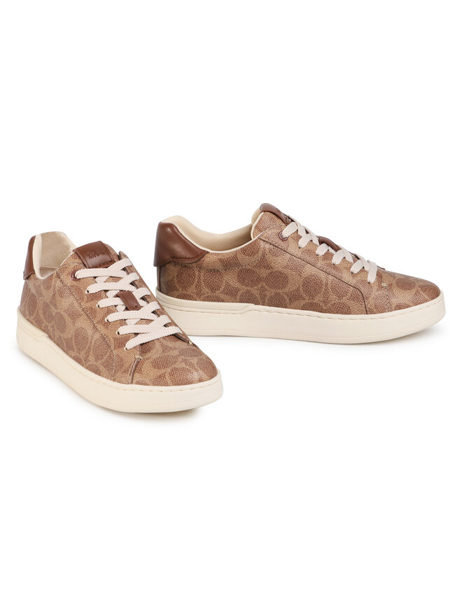 Снікерcи Coach Lowline Luxe Sig G5061 Коричневий | evzuttya.com.ua