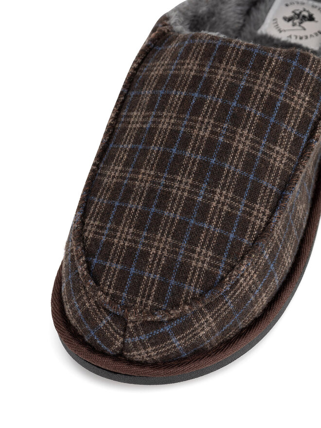 Beverly Hills Polo Club Kapcie Beverly Hills Polo Club P4194527 Brązowy