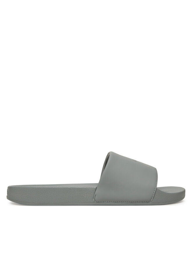Calvin Klein Παντόφλες Calvin Klein Pool Slide W/ Ck Square HM0HM01754 Γκρι