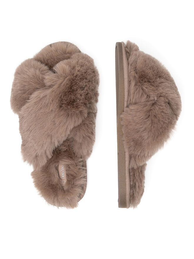 DeeZee Hausschuhe DeeZee WFA3204-2 Beige