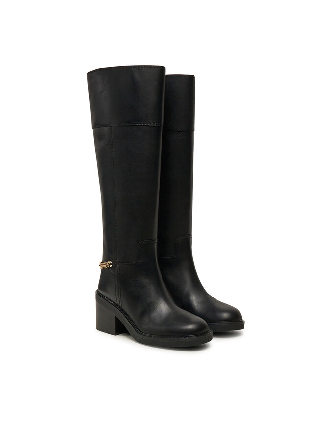 MICHAEL Michael Kors Csizma MICHAEL Michael Kors Carlisle Boot 40F4CLMB5L Fekete