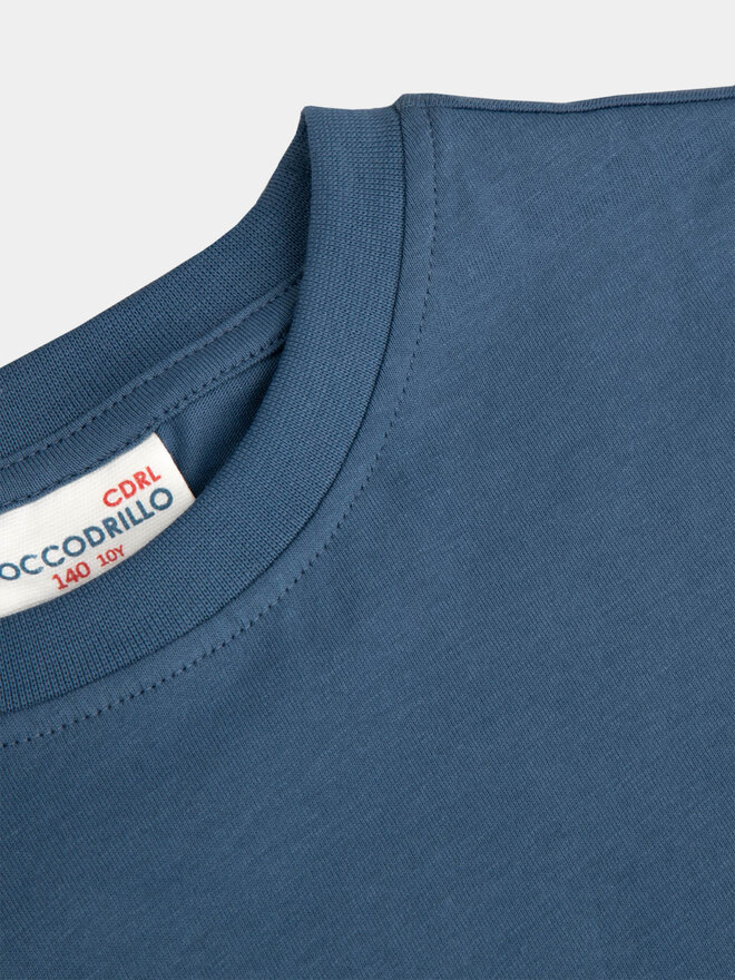 Coccodrillo Coccodrillo Camiseta WC4143212VBA Azul Regular Fit