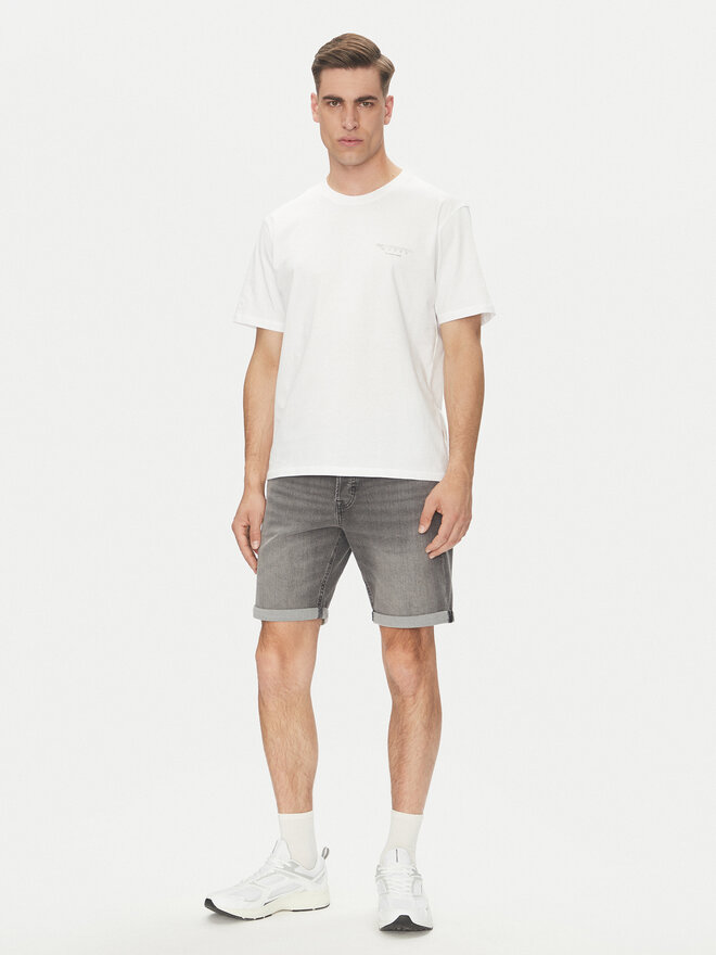 Jack&Jones Jack&Jones Marškinėliai Almeria 12276785 Balta Relaxed Fit